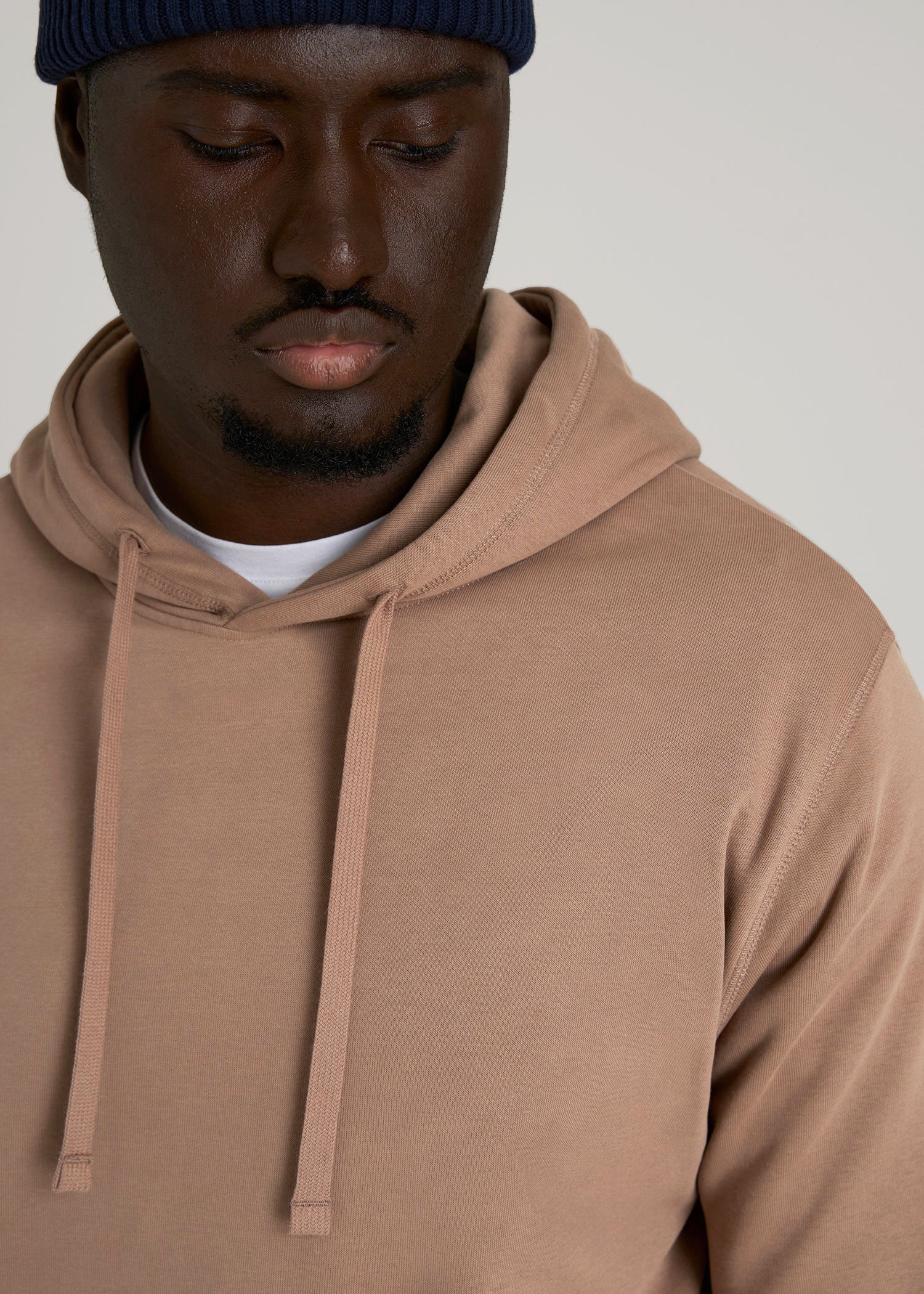 Wearever 2.0 Fleece Hoodie for Tall Men in Woodsmoke