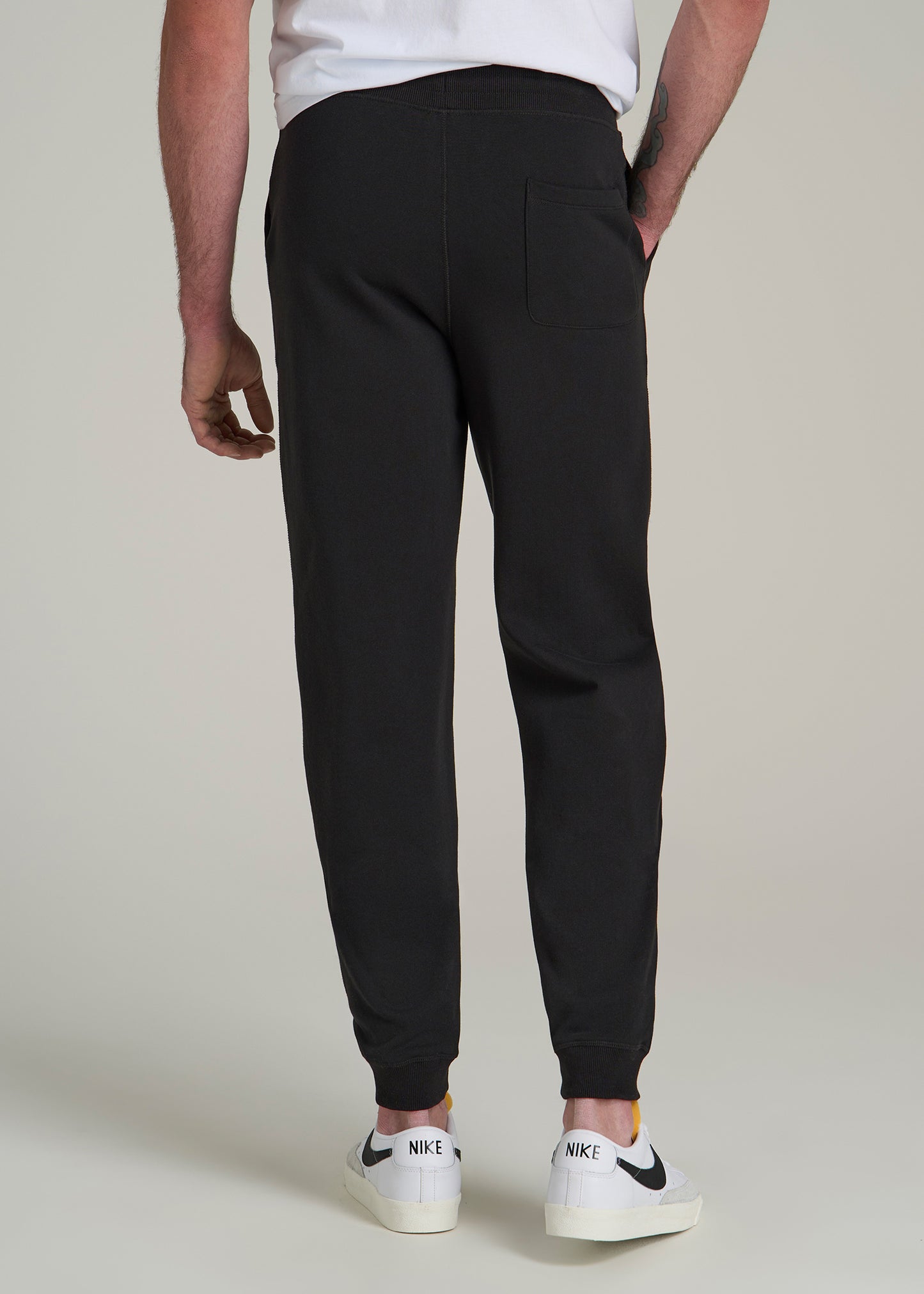 Wearever 2.0 Fleece Joggers for Tall Men in Black