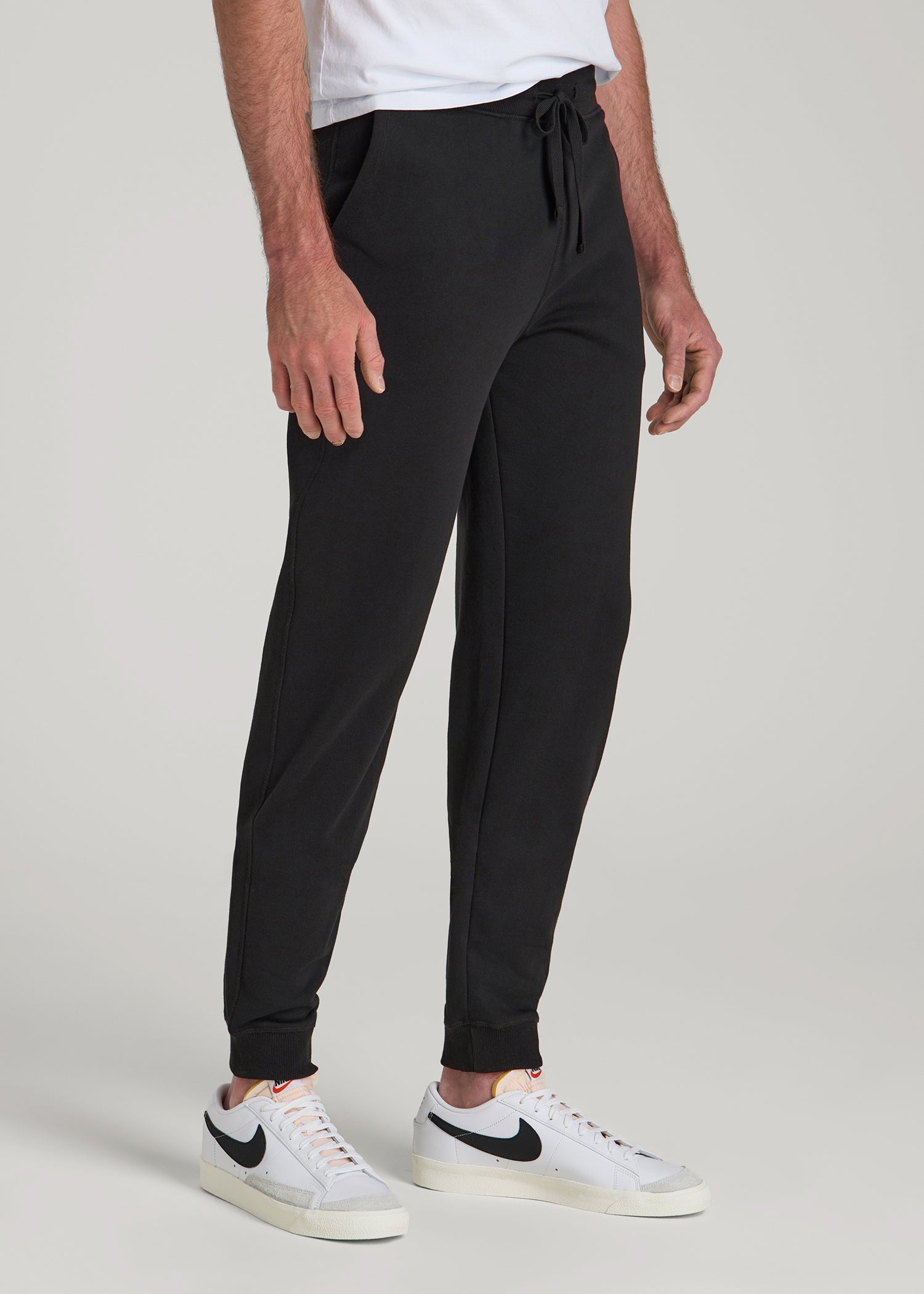 Wearever 2.0 Fleece Joggers for Tall Men in Black