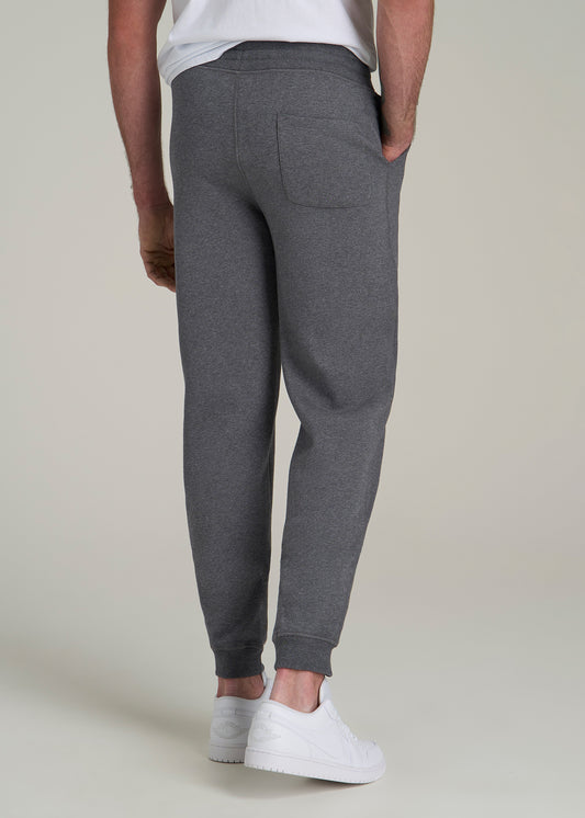 Wearever 2.0 Fleece Joggers for Tall Men in Charcoal Mix