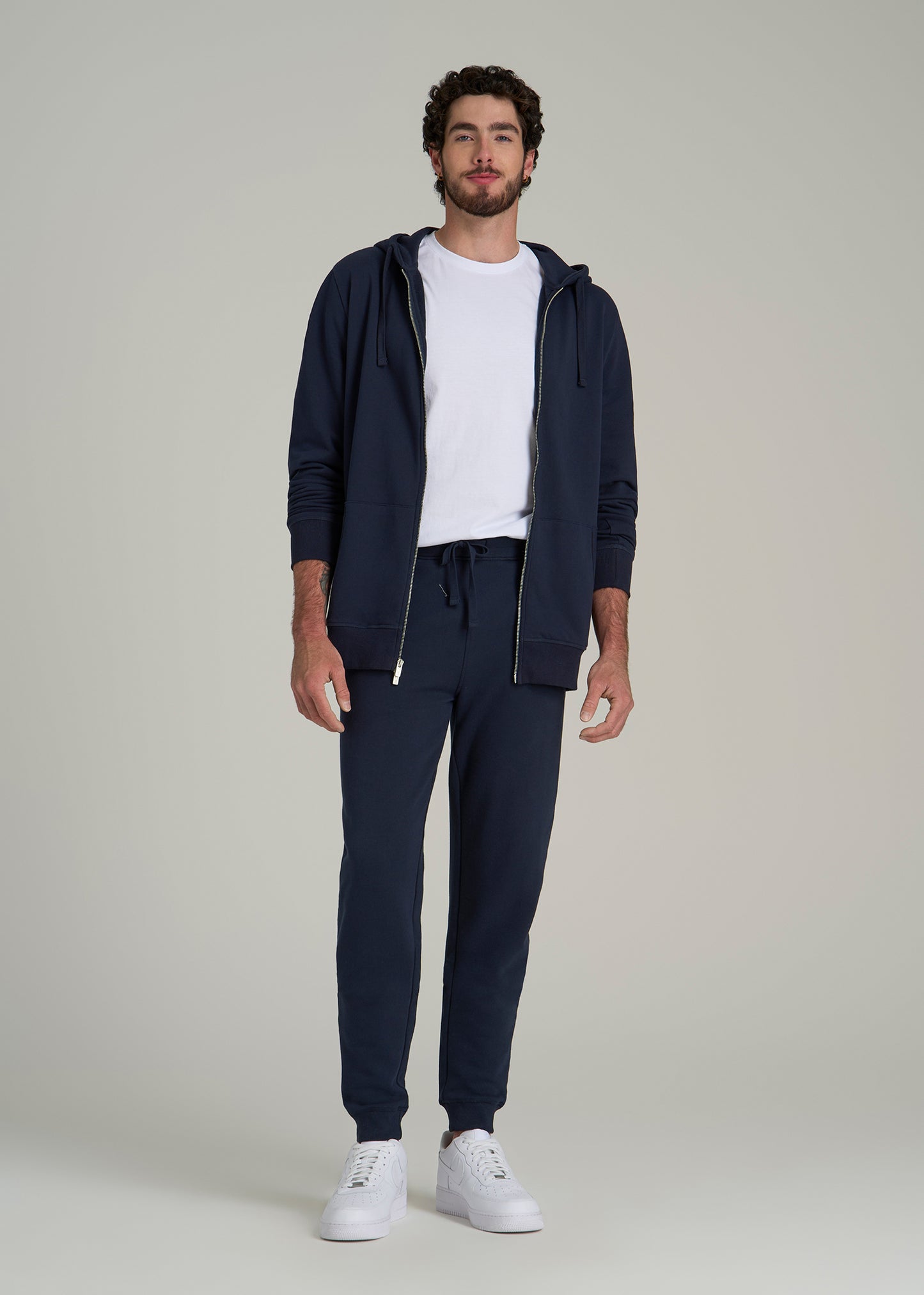 Wearever 2.0 Fleece Joggers for Tall Men in Evening Blue