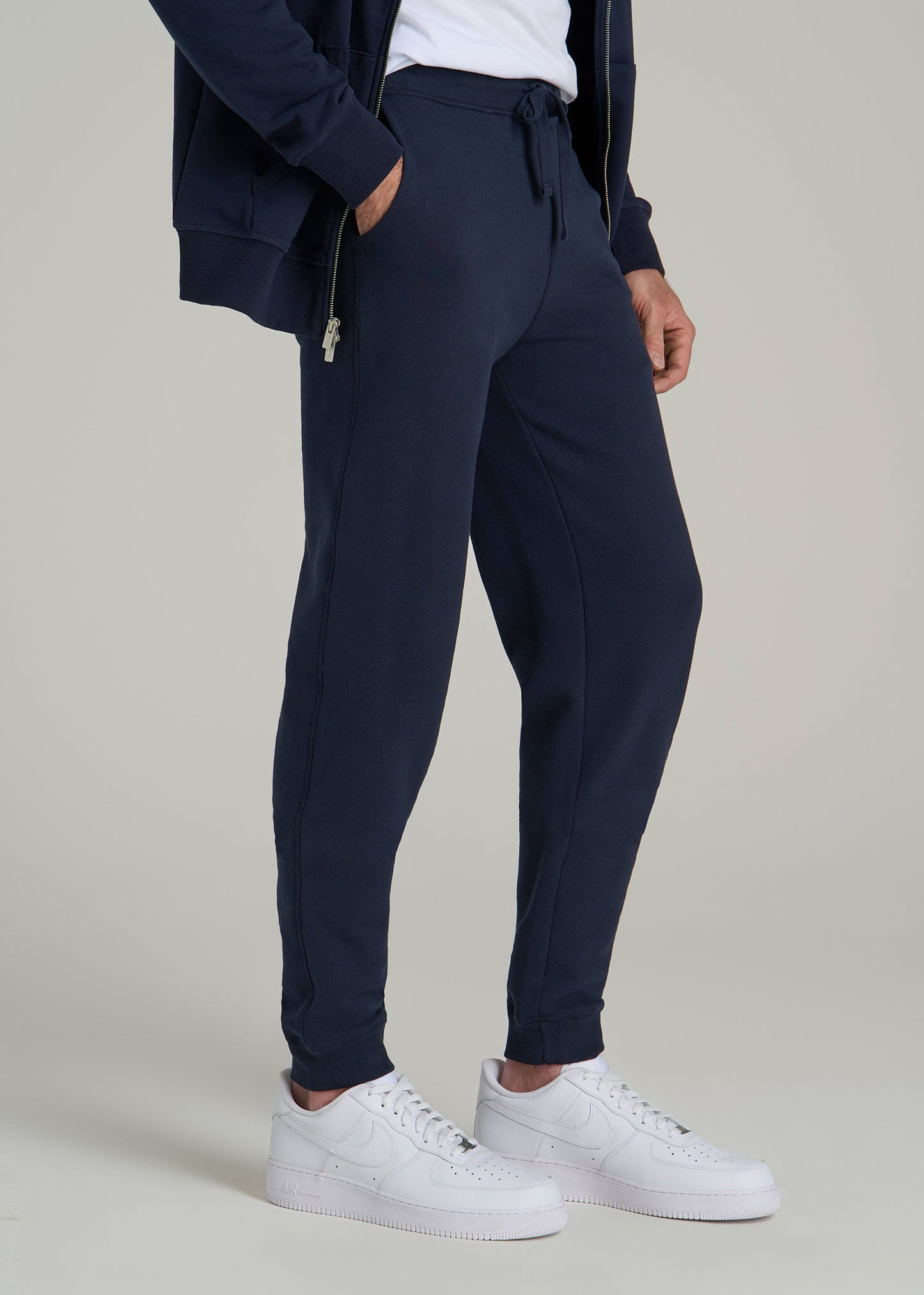 Wearever 2.0 Fleece Joggers for Tall Men in Evening Blue