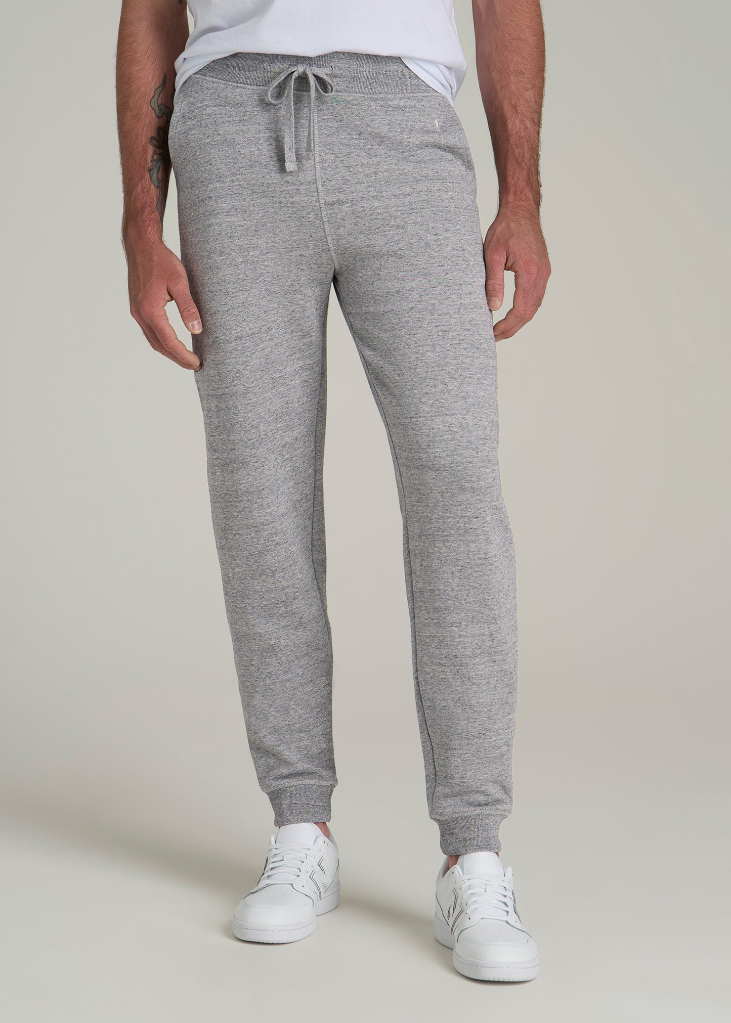 Wearever 2.0 Fleece Joggers for Tall Men in Heathered Grey