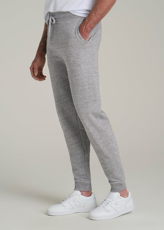 Wearever 2.0 Fleece Joggers for Tall Men in Heathered Grey