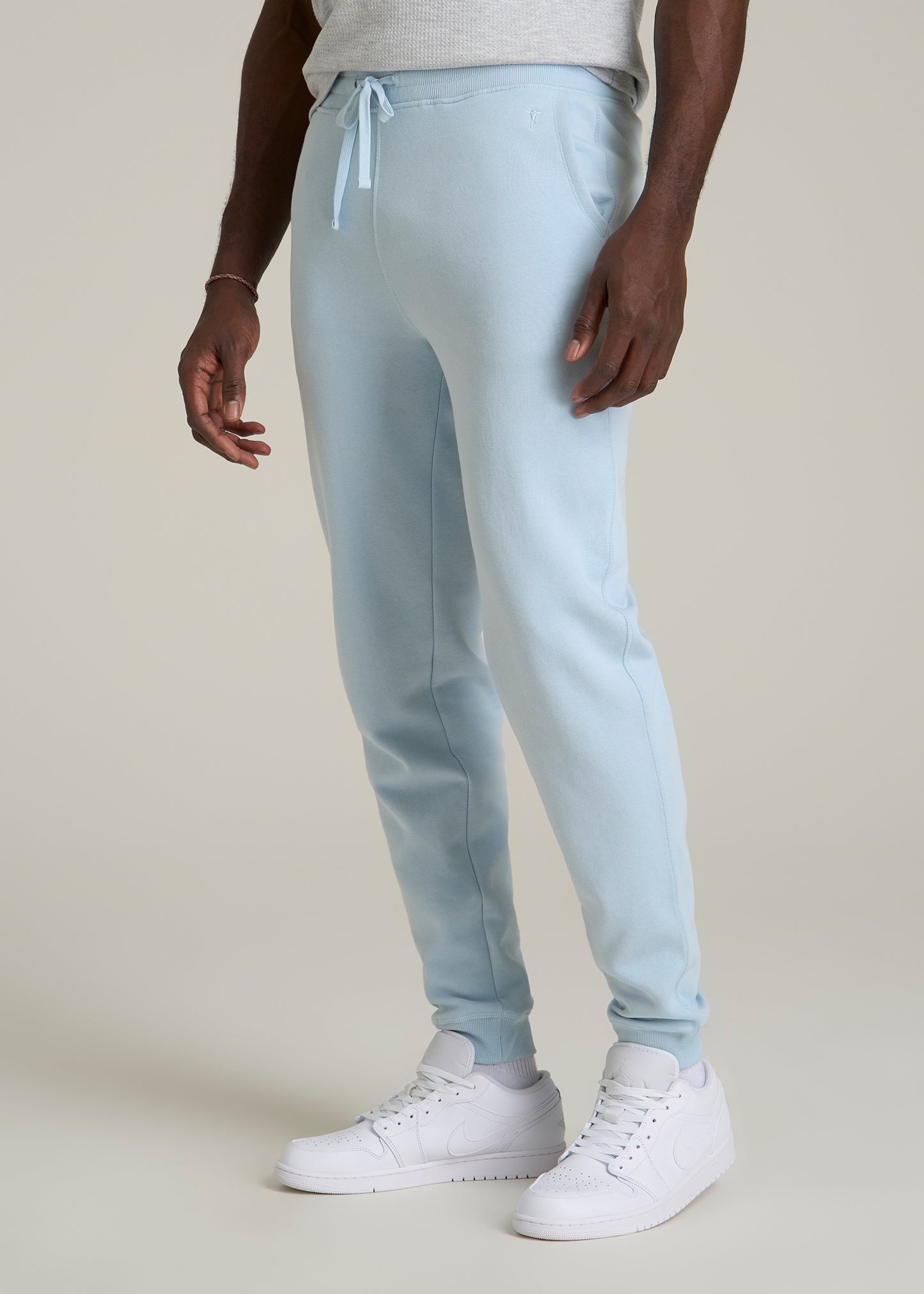 Wearever 2.0 Fleece Joggers for Tall Men in Ice Blue