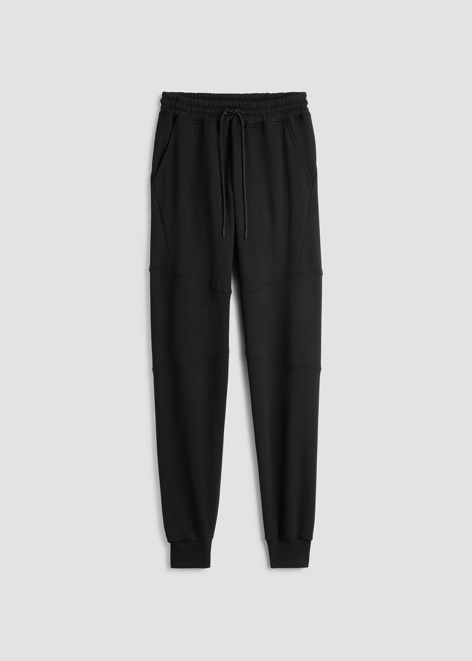 Wearever Fleece Joggers for Tall Men in Black