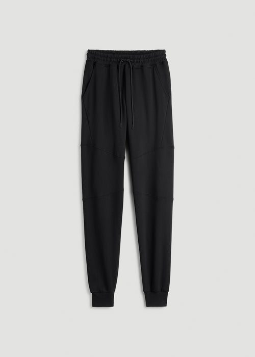 Wearever Fleece Joggers for Tall Men in Black