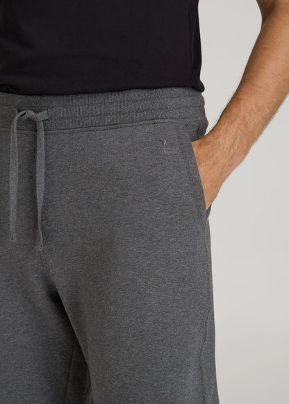 Wearever 2.0 Fleece Straight Leg Sweatpants for Tall Men in Charcoal Mix
