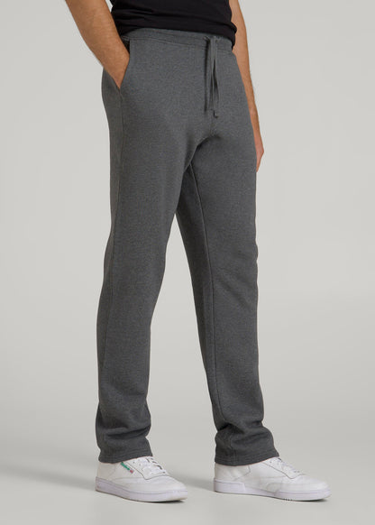 Wearever 2.0 Fleece Straight Leg Sweatpants for Tall Men in Charcoal Mix