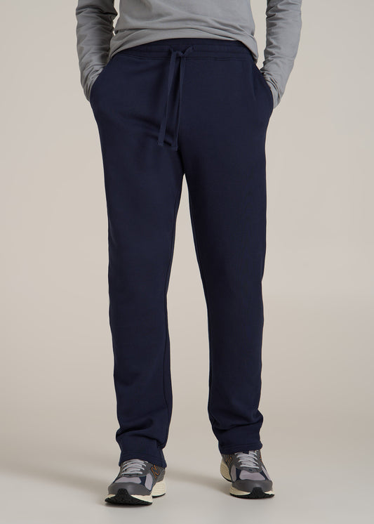 Wearever 2.0 Fleece Straight Leg Sweatpants for Tall Men in Evening Blue