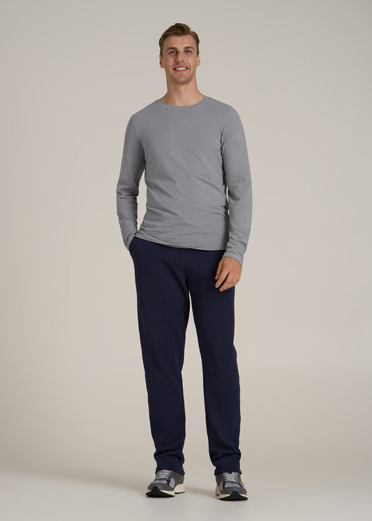 Wearever 2.0 Fleece Straight Leg Sweatpants for Tall Men in Evening Blue