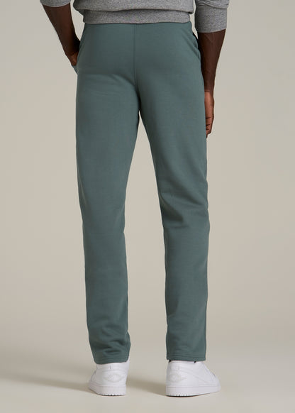 Wearever 2.0 Fleece Straight Leg Sweatpants for Tall Men in Balsam Green