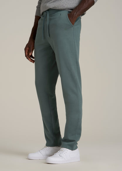 Wearever 2.0 Fleece Straight Leg Sweatpants for Tall Men in Balsam Green