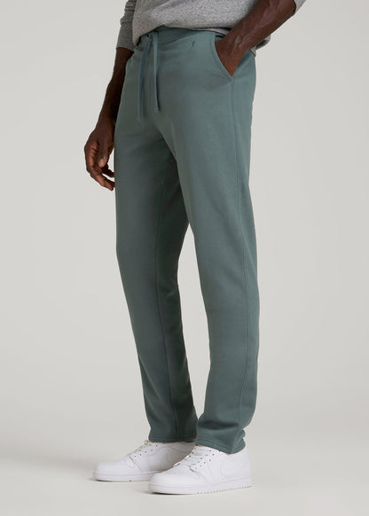 Wearever 2.0 Fleece Straight Leg Sweatpants for Tall Men in Balsam Green
