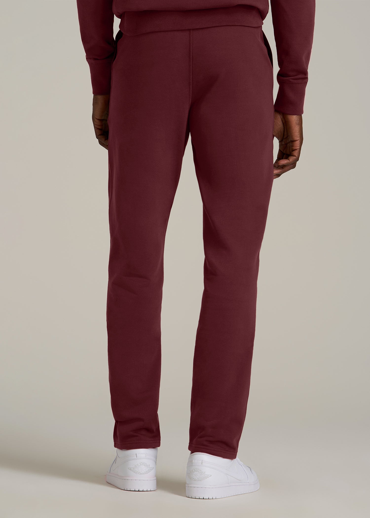 Wearever 2.0 Fleece Straight Leg Sweatpants for Tall Men in Tawny Port