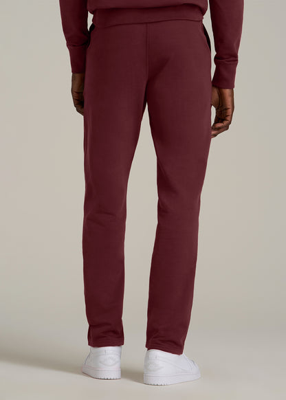 Wearever 2.0 Fleece Straight Leg Sweatpants for Tall Men in Tawny Port