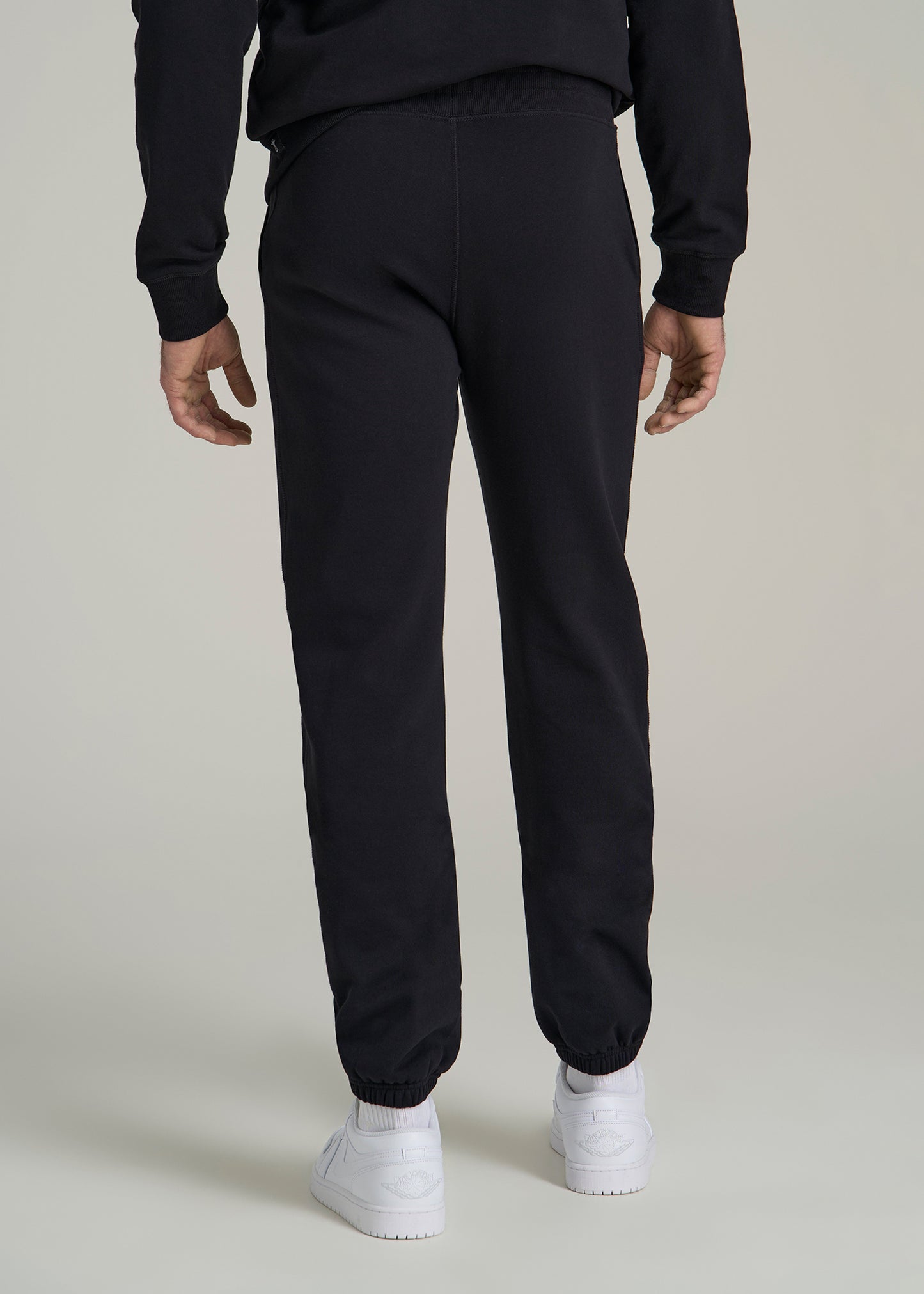 Wearever 2.0 Fleece Sweatpants for Tall Men in Black