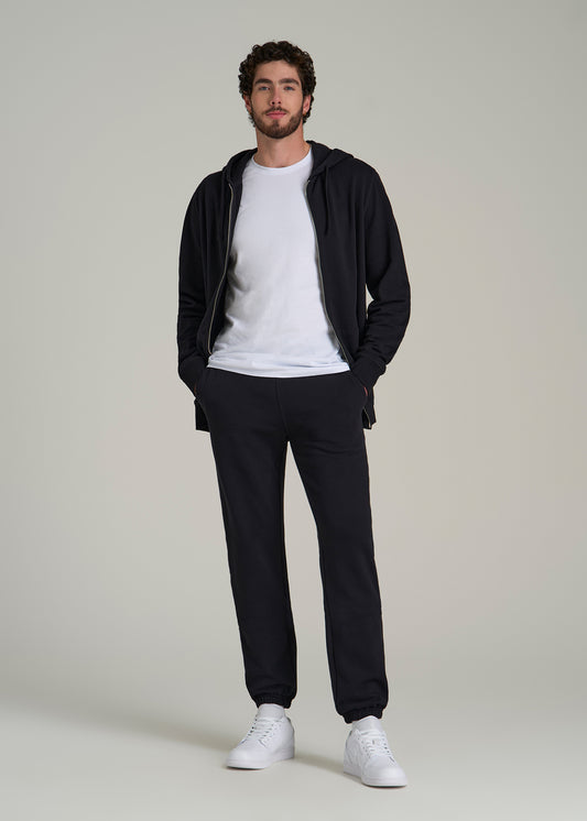 Wearever 2.0 Fleece Sweatpants for Tall Men in Black