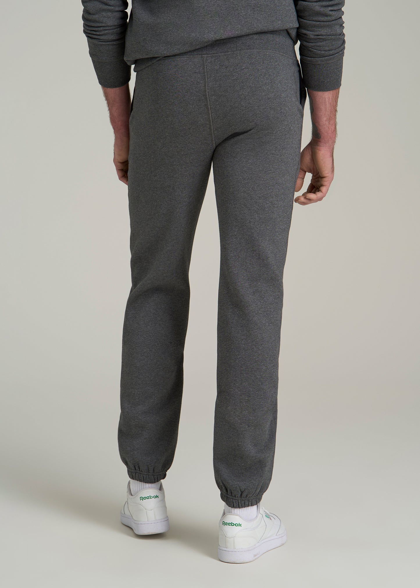 Wearever 2.0 Fleece Sweatpants for Tall Men in Charcoal Mix