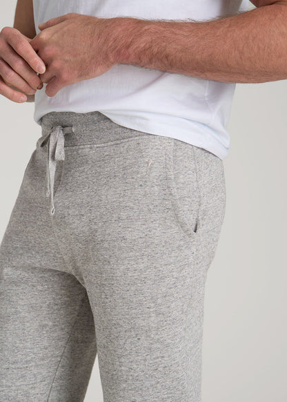 Wearever 2.0 Fleece Sweatpants for Tall Men in Heathered Grey