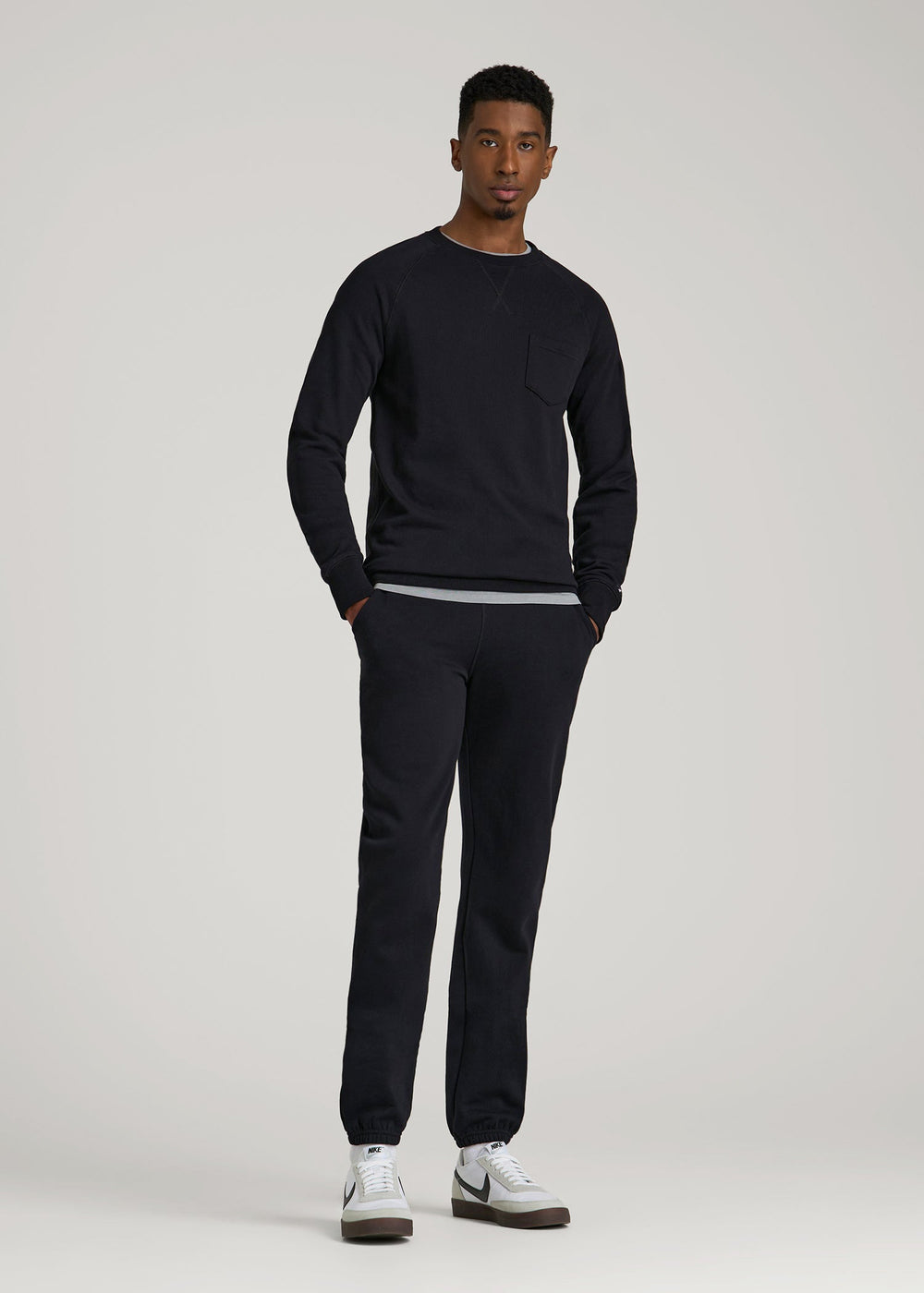 Wearever 2.0 French Terry Crewneck Sweatshirt for Tall Men | American Tall