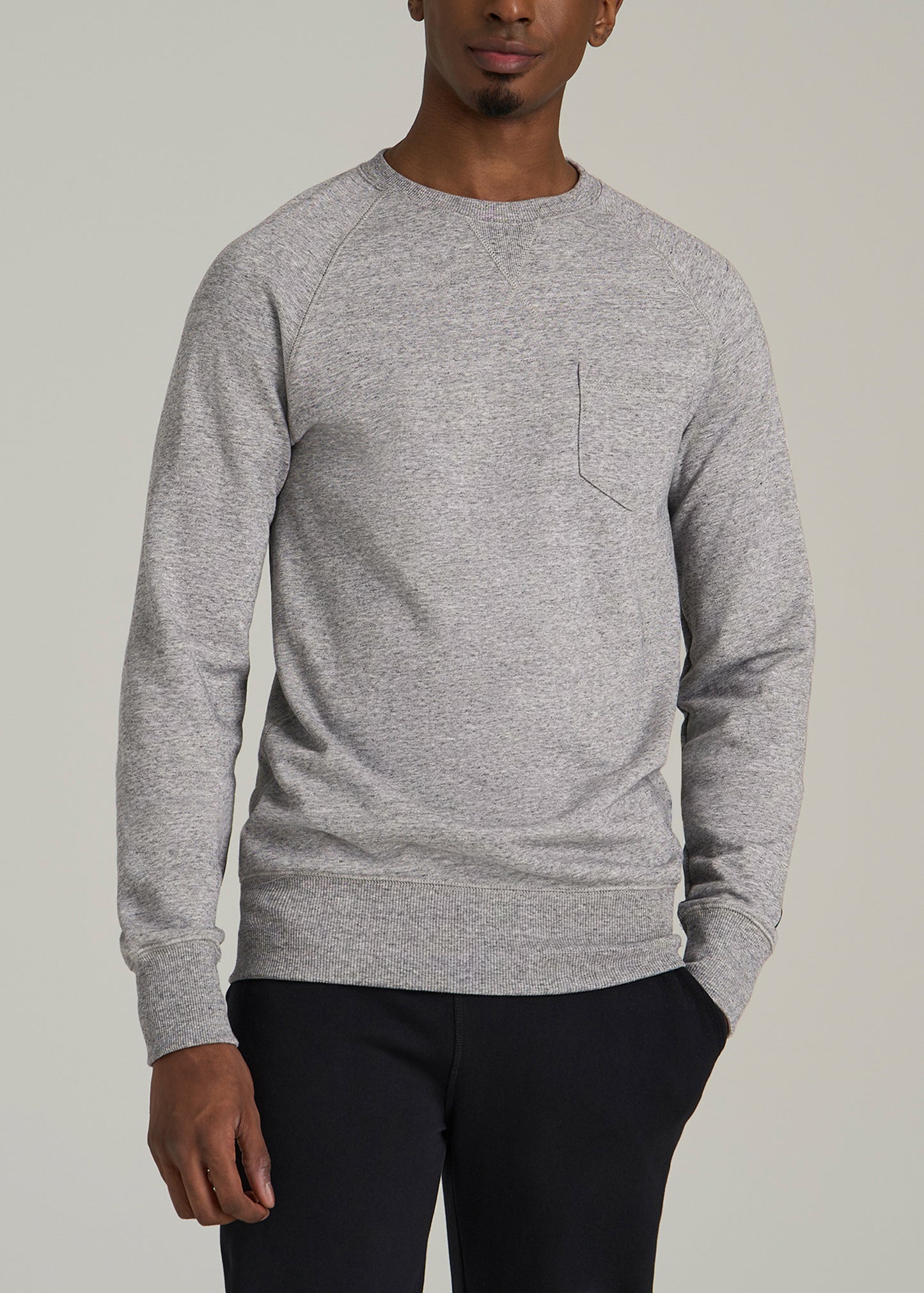 Wearever 2.0 French Terry Crewneck Sweatshirt for Tall Men American Tall