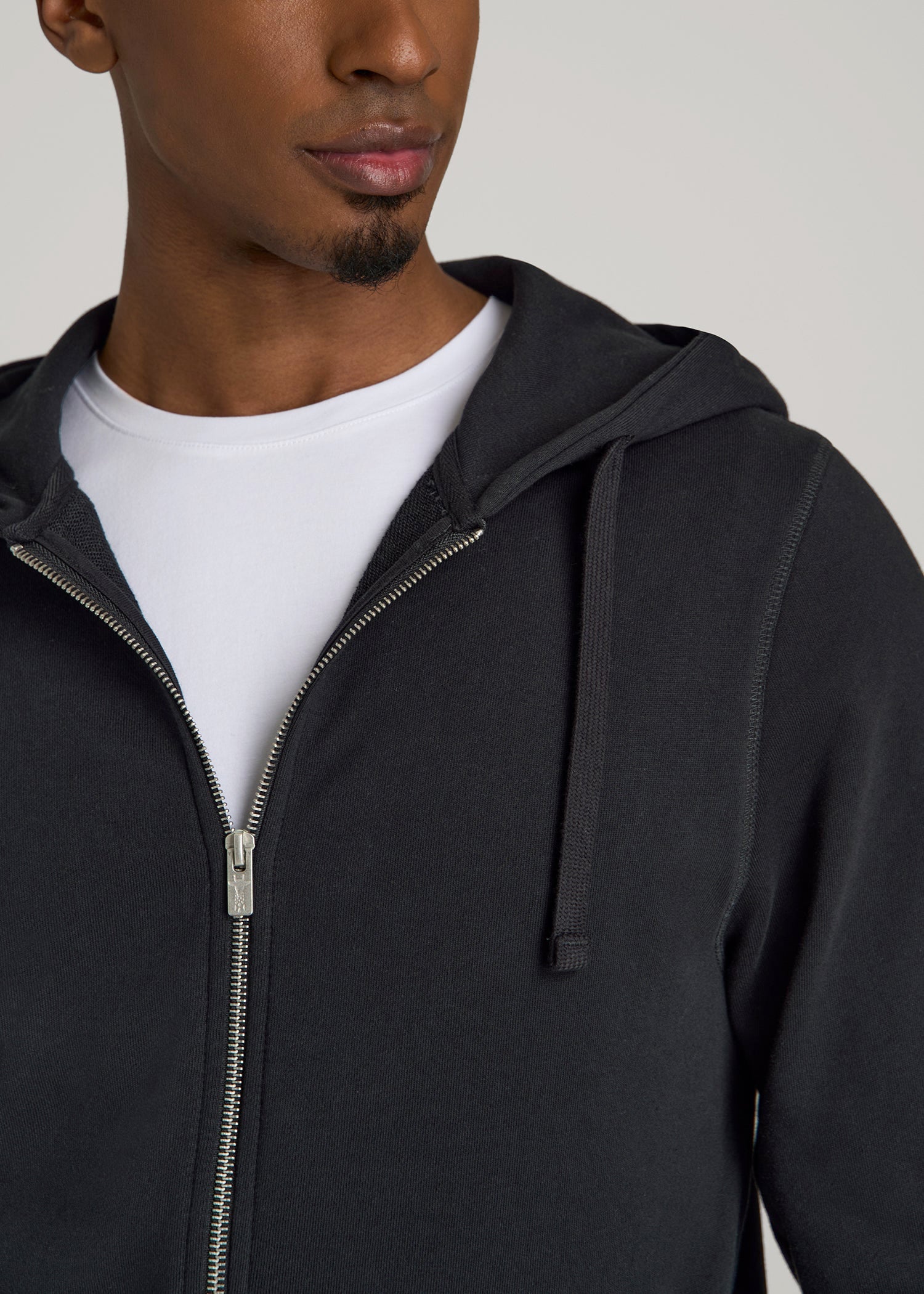 Wearever 2.0 French Terry Full Zip Hoodie for Tall Men | American Tall