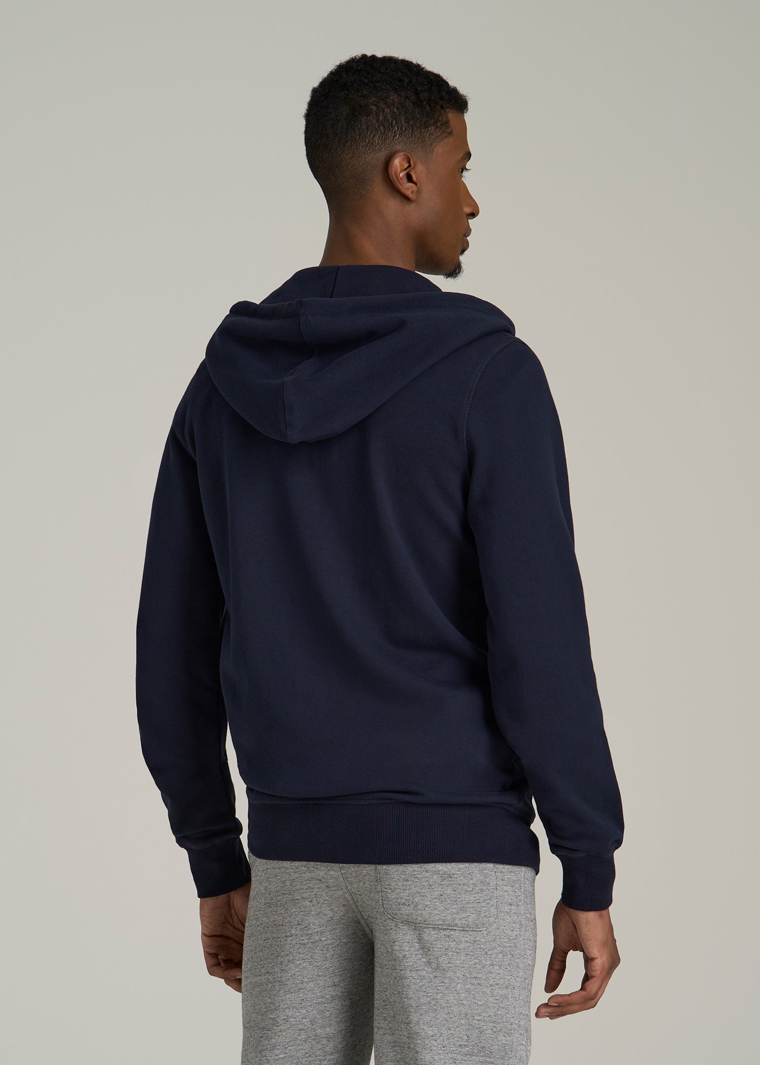 Wearever 2.0 French Terry Full Zip Hoodie for Tall Men | American Tall