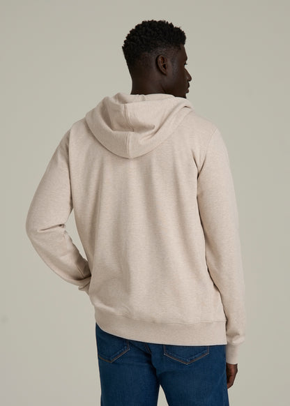 Wearever French Terry Full Zip Hoodie 2.0 in Oatmeal Mix