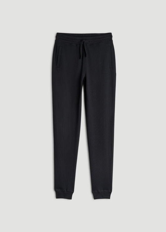 Wearever 2.0 French Terry Joggers for Tall Men in Black