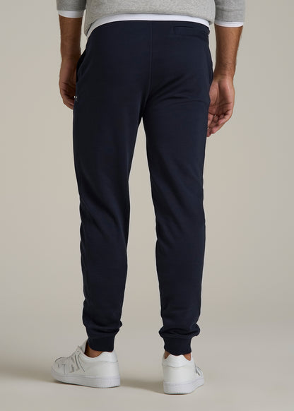 Wearever 2.0 French Terry Joggers for Tall Men in Evening Blue