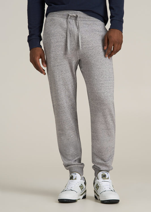 Wearever 2.0 French Terry Jogger for Tall Men in Heathered Grey