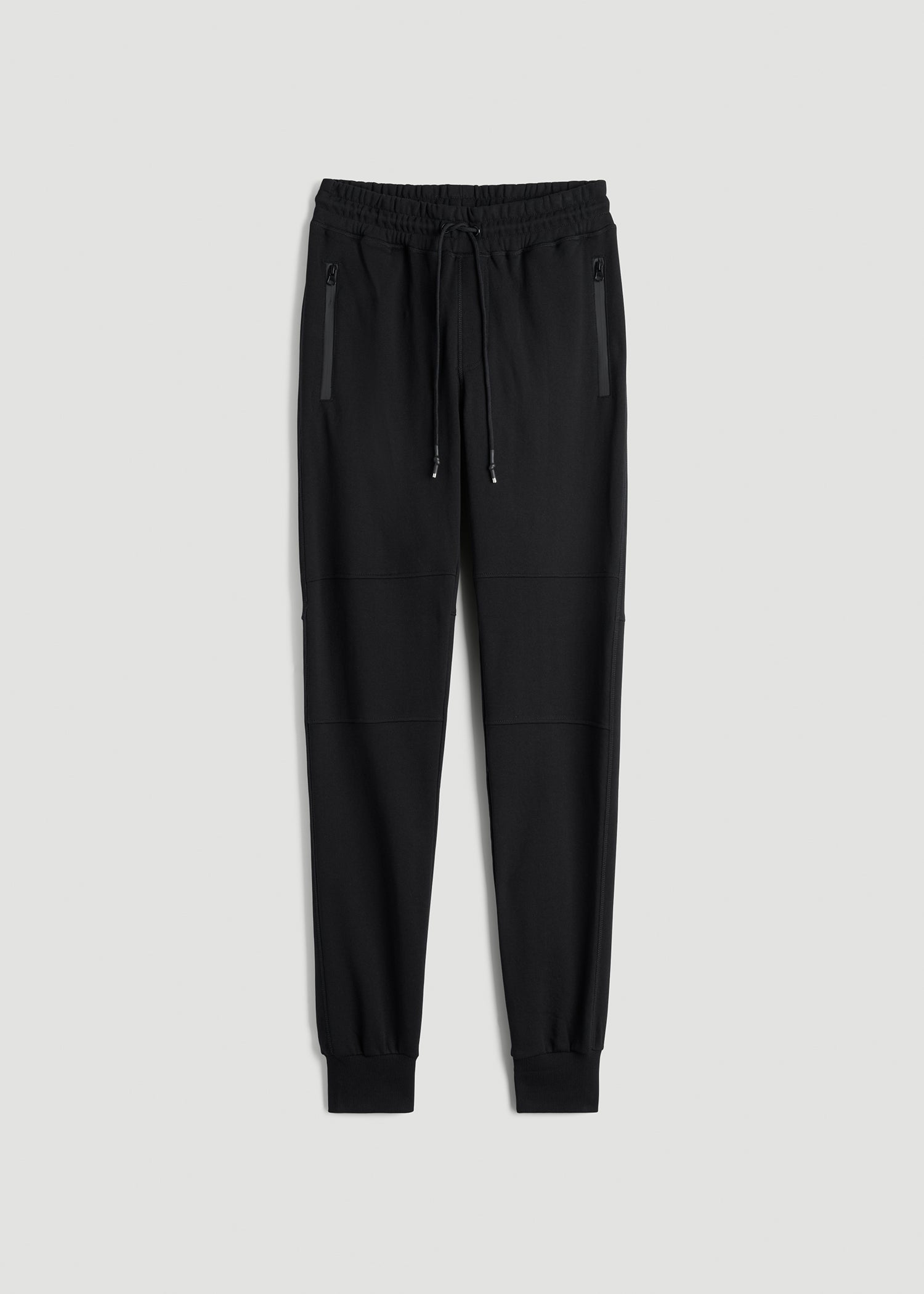 Wearever French Terry Joggers for Tall Men in Black