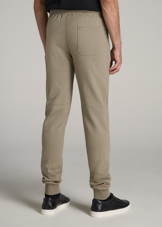 Wearever French Terry Men's Tall Joggers in Khaki