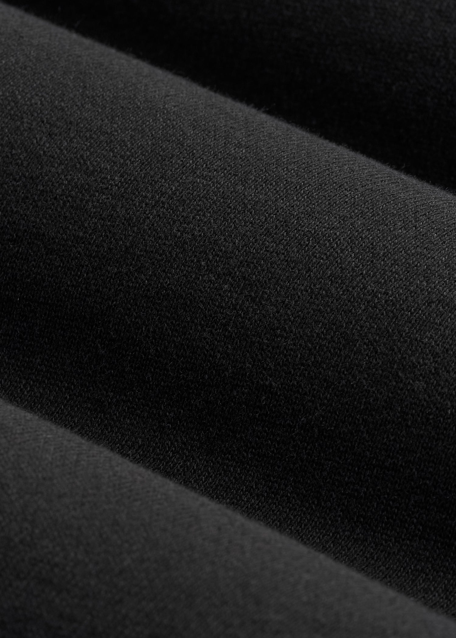 Wearever French Terry Raglan Hoodie for Tall Men in Black