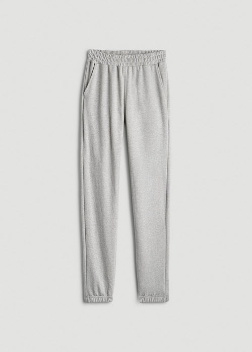 Wearever French Terry Sweatpants for Tall Men in Grey Mix