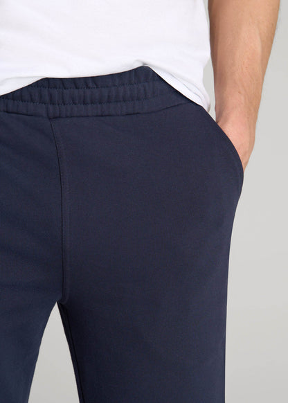 Wearever French Terry Sweatpants for Tall Men in Navy