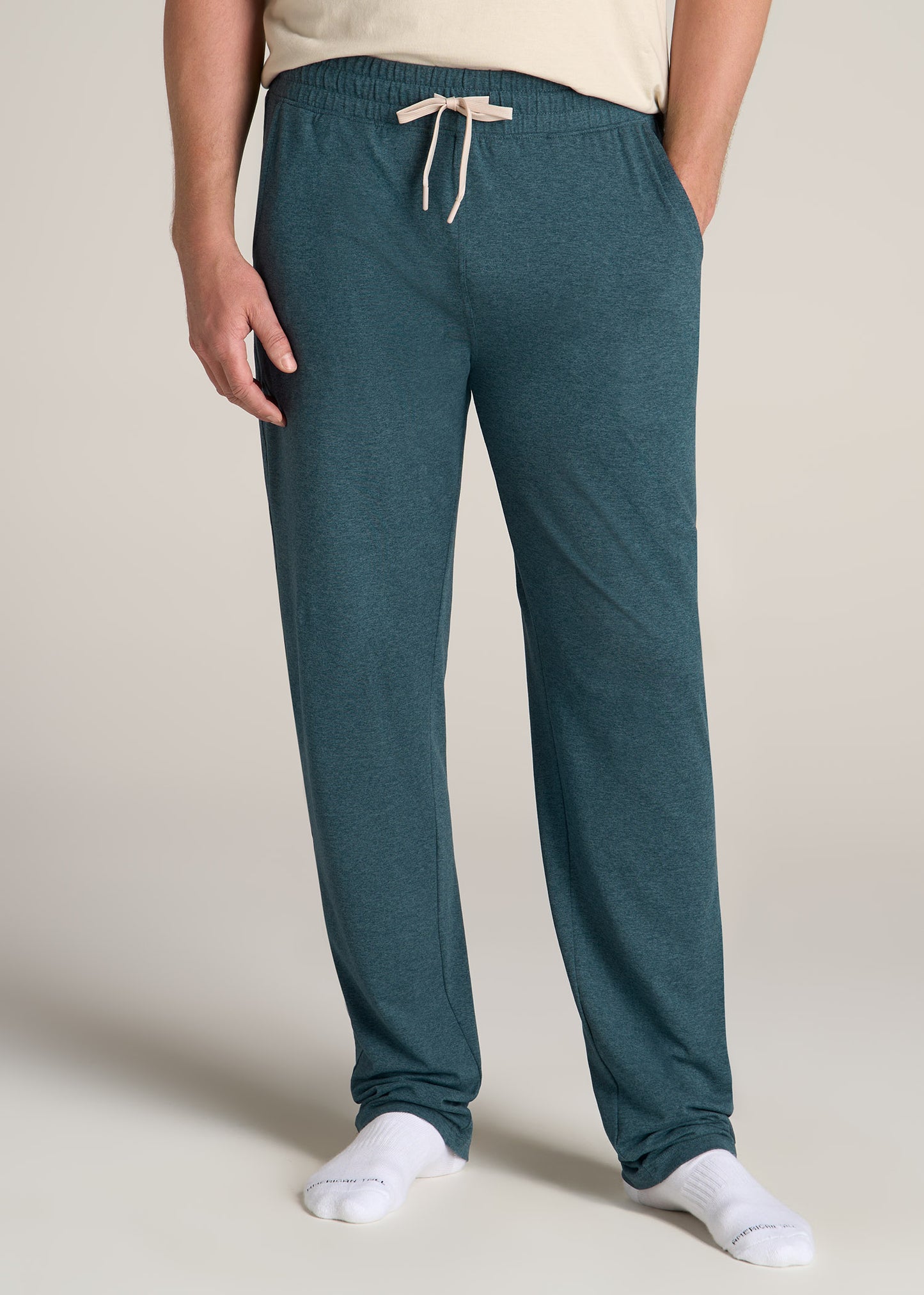American-Tall-Men-Weekender-Stretch-Lounge-Pant-Dark-Teal-Mix-front