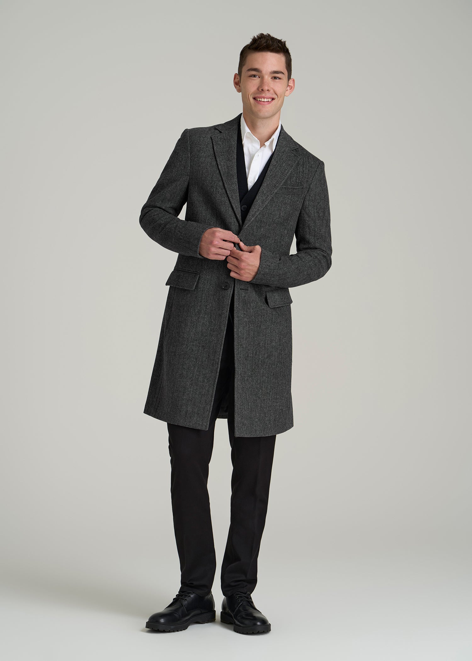 Wool Coat for Tall Men American Tall - Main Image