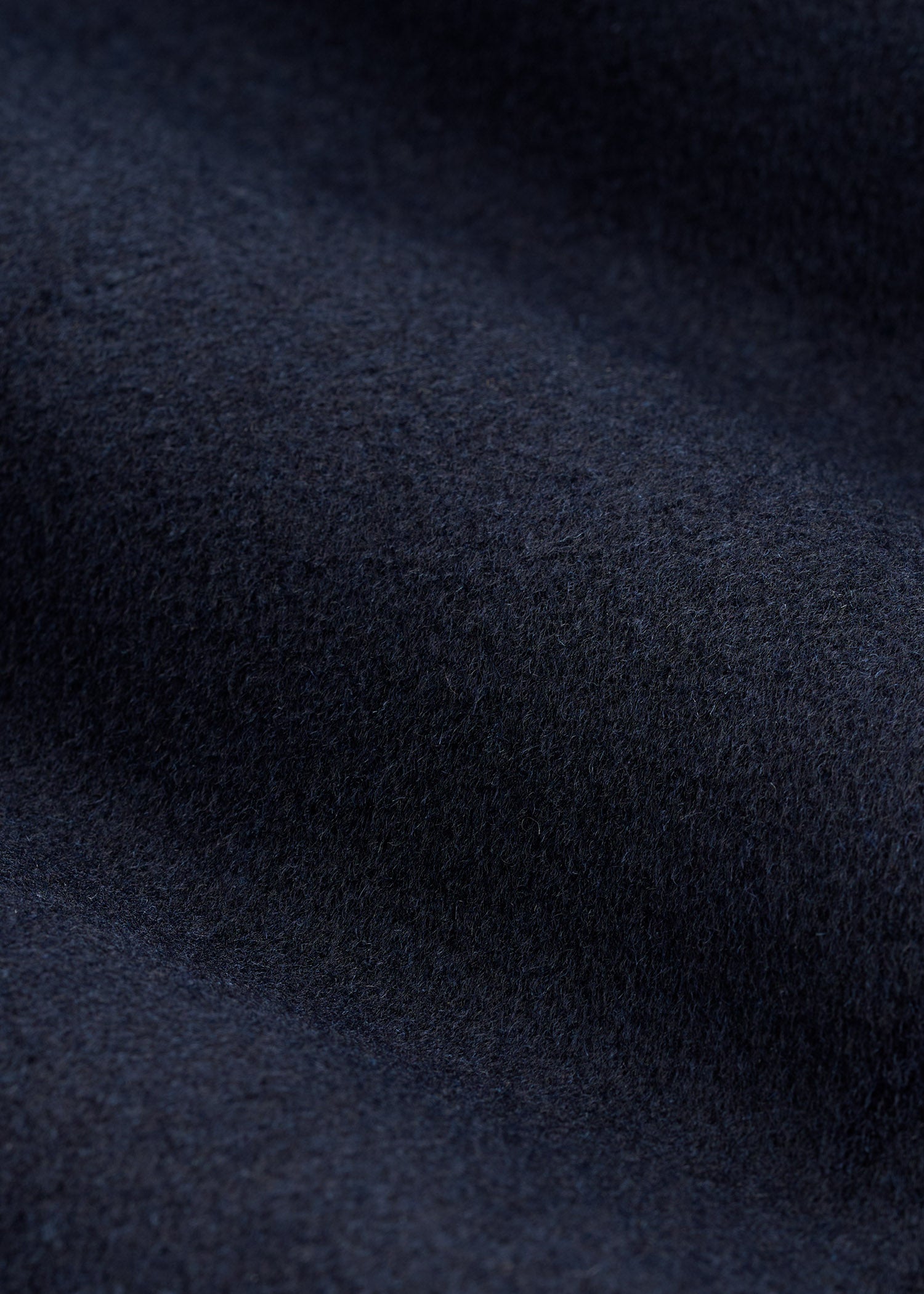 Double-Breasted Wool Peacoat for Tall Men in Deep Navy