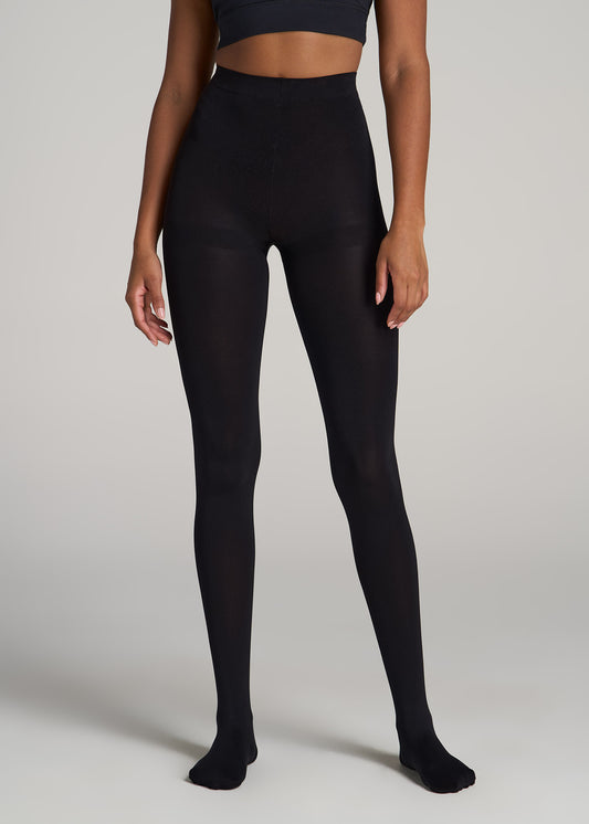 Tights for Tall Women in Black