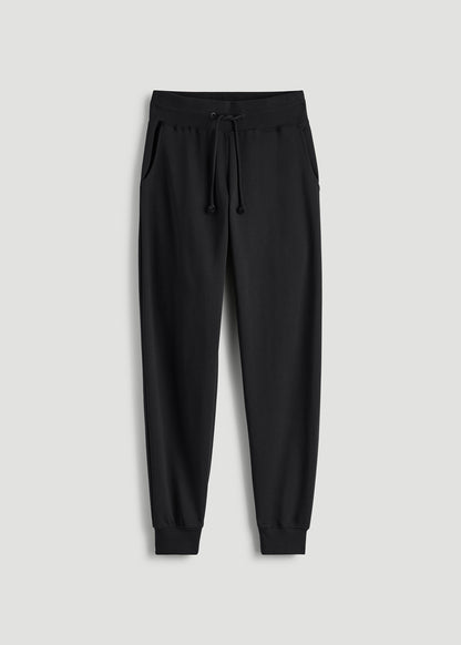 A.T. Basics Athletic Joggers for Tall Women in Black