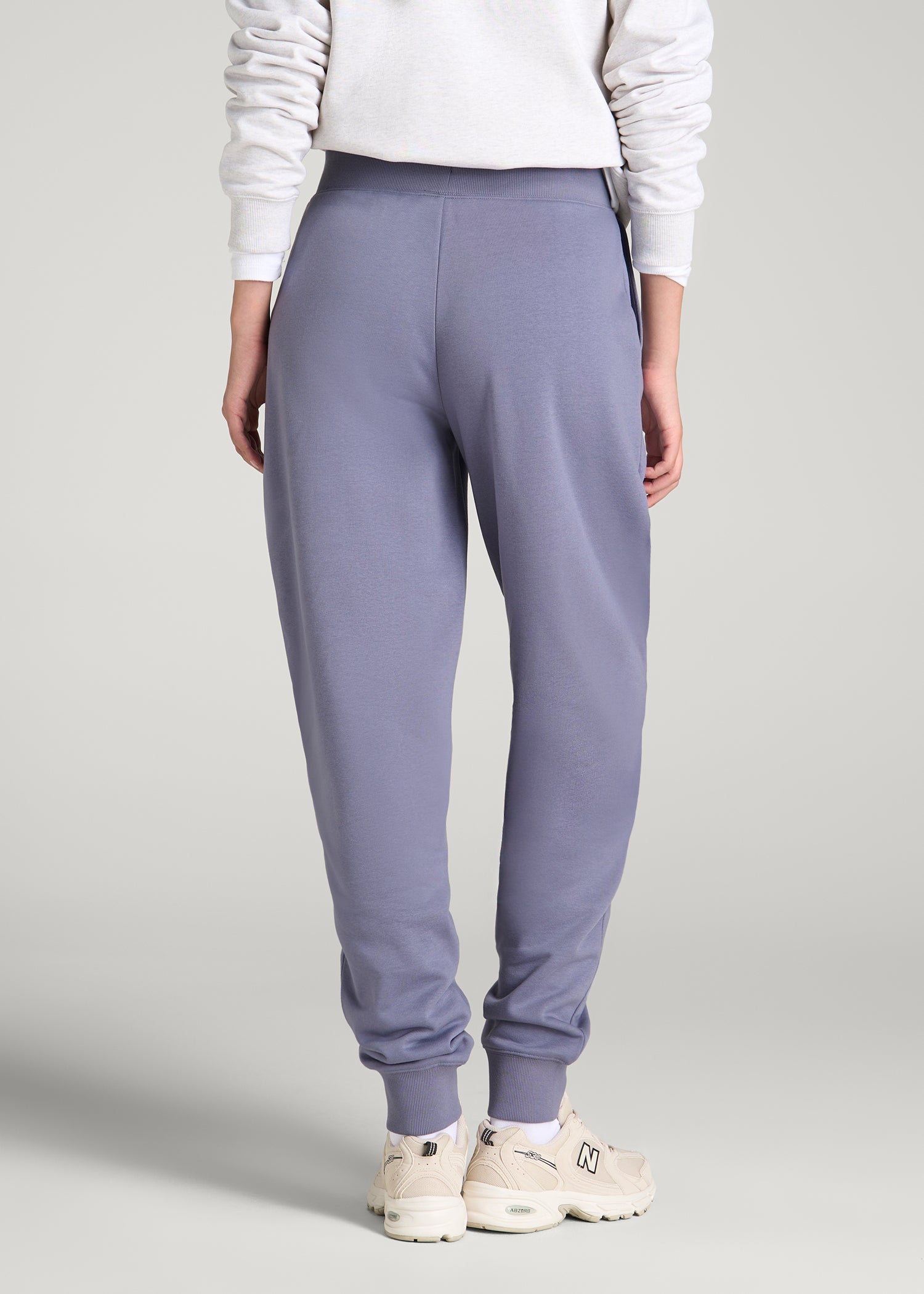 A.T. Basics Athletic Jogger for Tall Women in Blue Granite