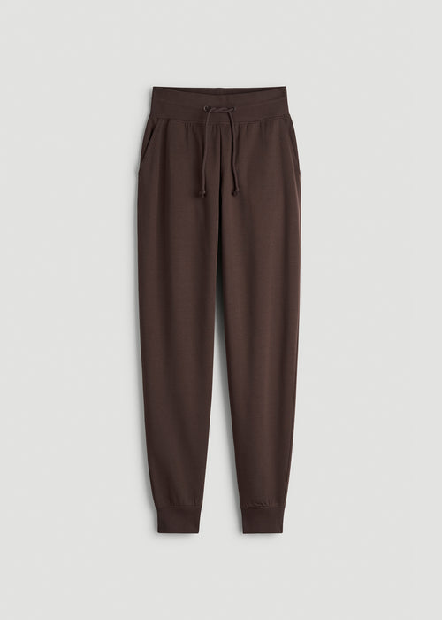 A.T. Basics Athletic Joggers for Tall Women in Espresso