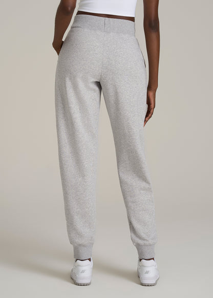 A.T. Basics Athletic Joggers for Tall Women in Grey Mix