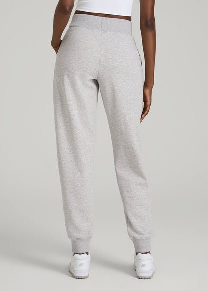 A.T. Basics Athletic Joggers for Tall Women in Grey Mix