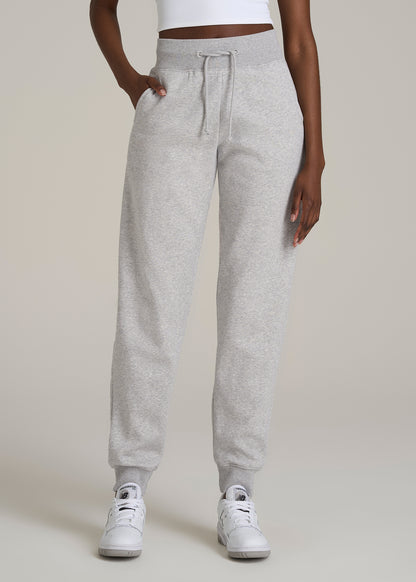 A.T. Basics Athletic Joggers for Tall Women in Grey Mix