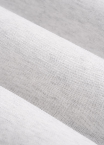 A.T. Basics Athletic Joggers for Tall Women in Heather Cloud White