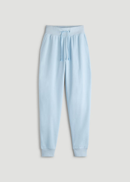 A.T. Basics Athletic Joggers for Tall Women in Ice Blue