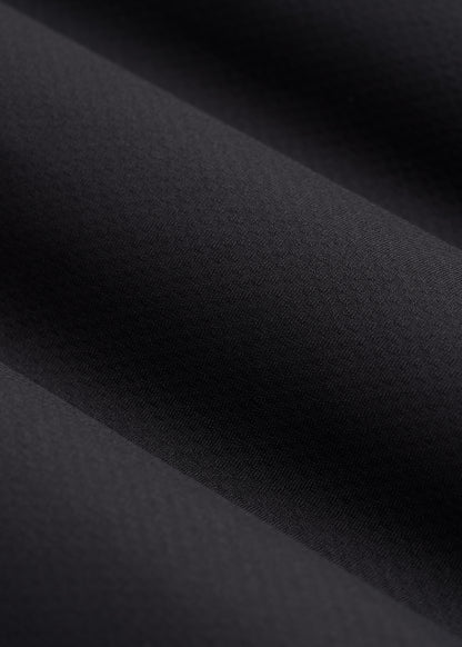 Active Sleeveless Polo Shirt for Tall Women in Black